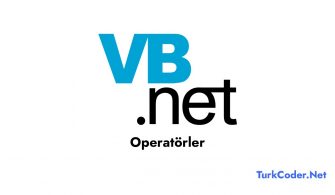 Vb.Net Operatörler